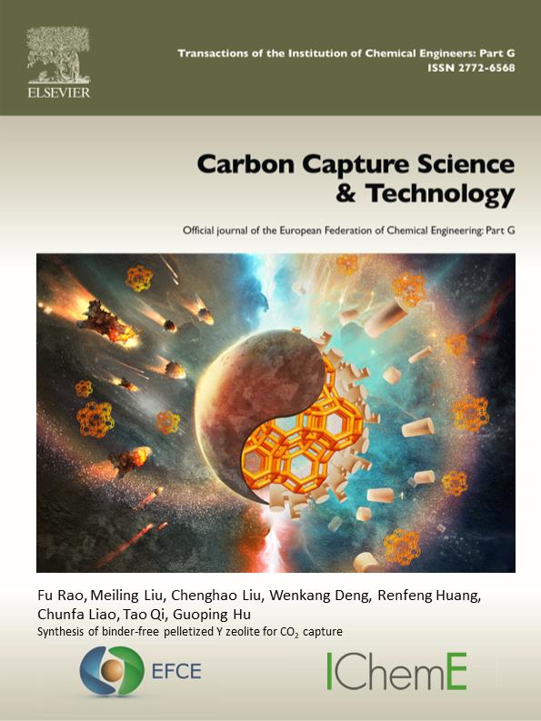 Synthesis of binder-free pelletized Y zeolite for CO2 capture